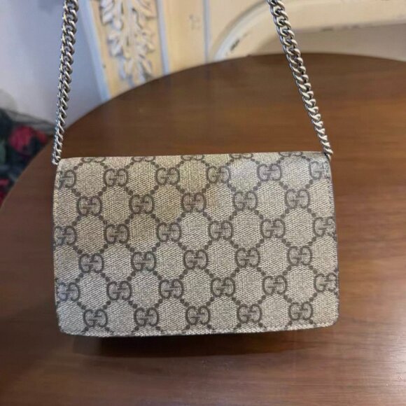 Gucci Dionysus Mini Monogram Chain Bag - Picture 4 of 6